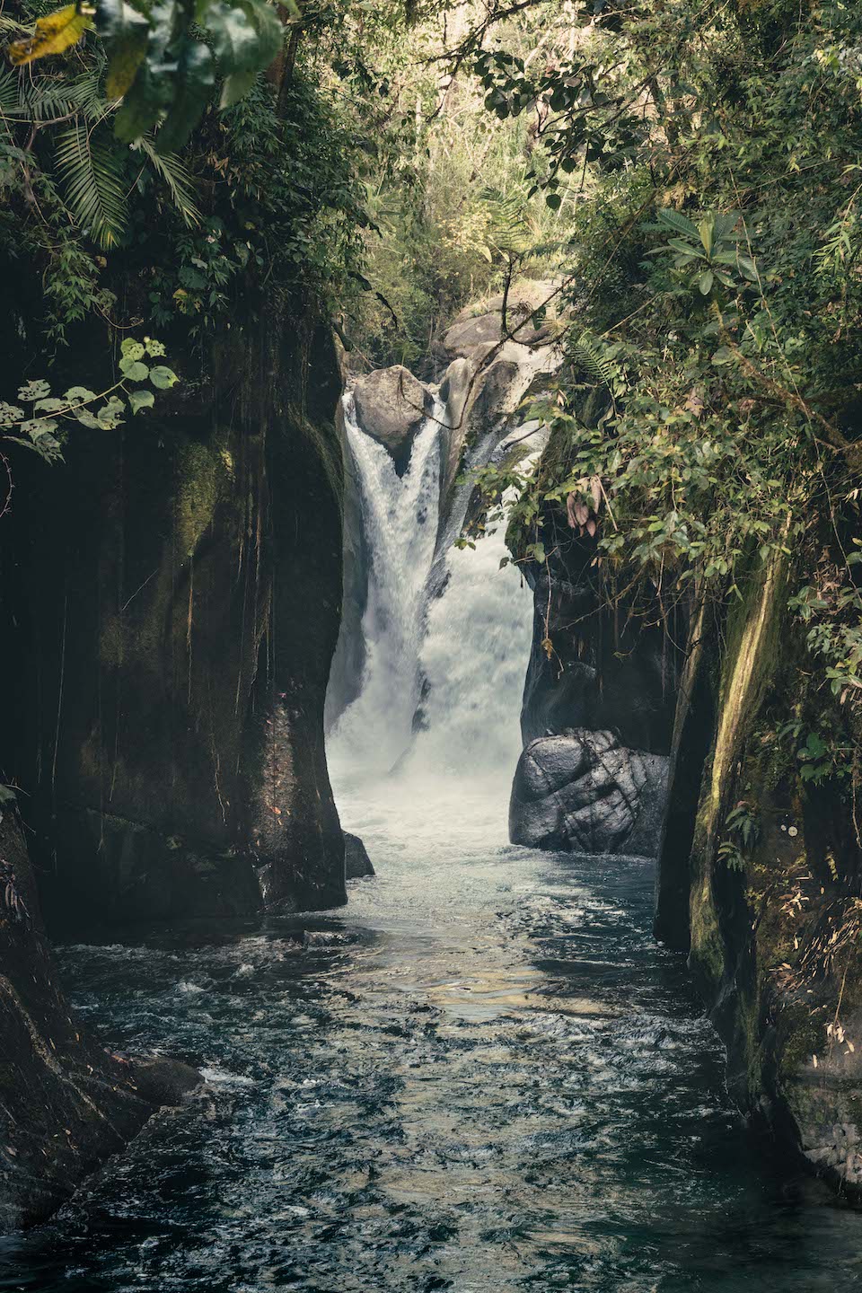 Waterfall near Tami Lodge, Providencia Costa Rica