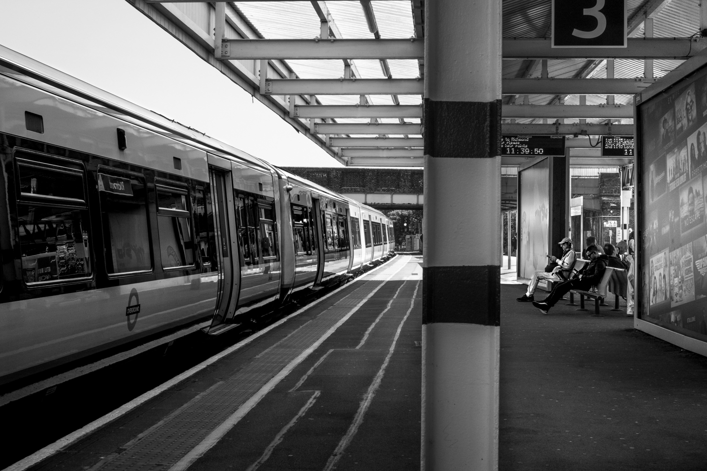 A bright day at Richmond train station