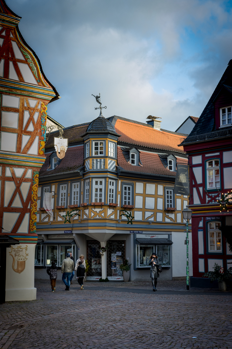 A beautiful winter day out in Idstein